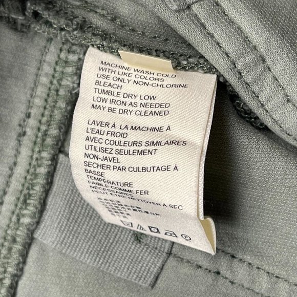 Anthropologie Pilcro High Rise Skinny Corduroy Camouflage Pants Women 26 Stretch - Picture 9 of 11